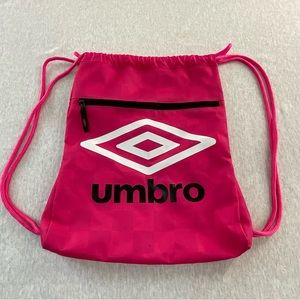 UMBRO ATHLETIC WOMEN’S CARRY SACK COLOR: PINK